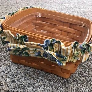 Longaberger 1997 basket with liner